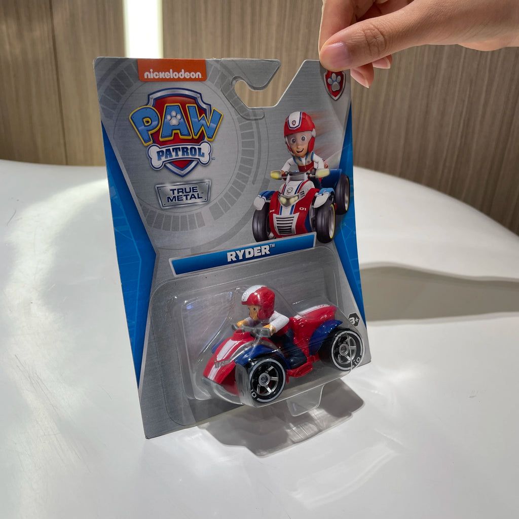 Original Box PAW Patrol Ryder True Metal Rescue Collectible Diecast Figure 1:55 Scale Birthday Christmas Gift Action Figure Toy