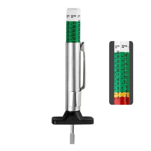 2/5/10Pcs Car Tyre Measuring Pen 25mm Universal Tire Tread Pattern Depth Measuring Tool AutomotiveTire Depth Gauge