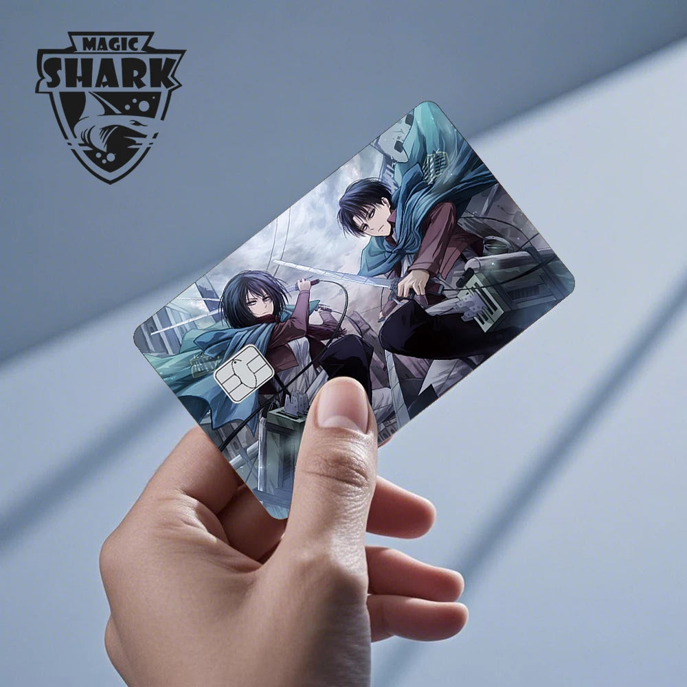 Stylish Phone Evil FBI Tiger Mexico Flag Snowman Movie Monstor Anime Credit Bank Debit Card Sticker Film Skin