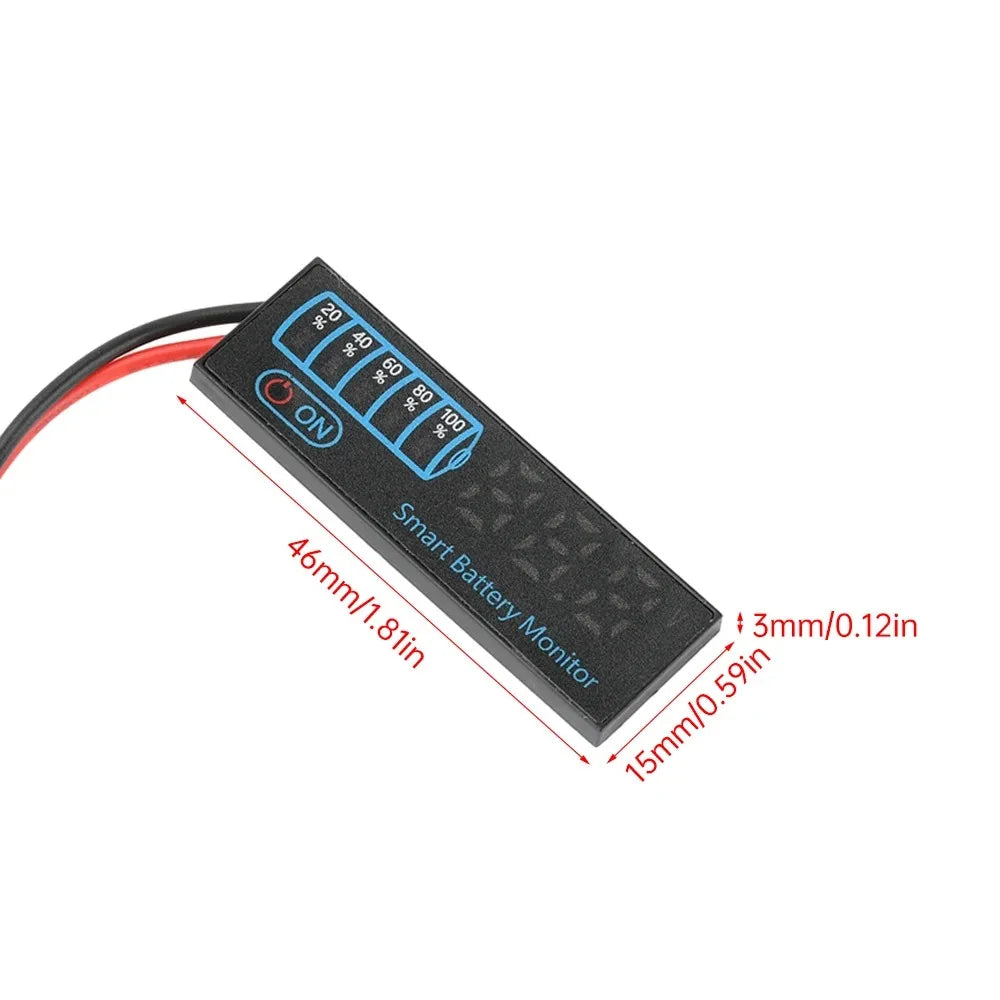 DC7-40V Battery Level Indicator 12V 24V 36V 48V Acid/Lipo Lithium Battery Capacity Board Voltage Battery Charging Tester ﻿