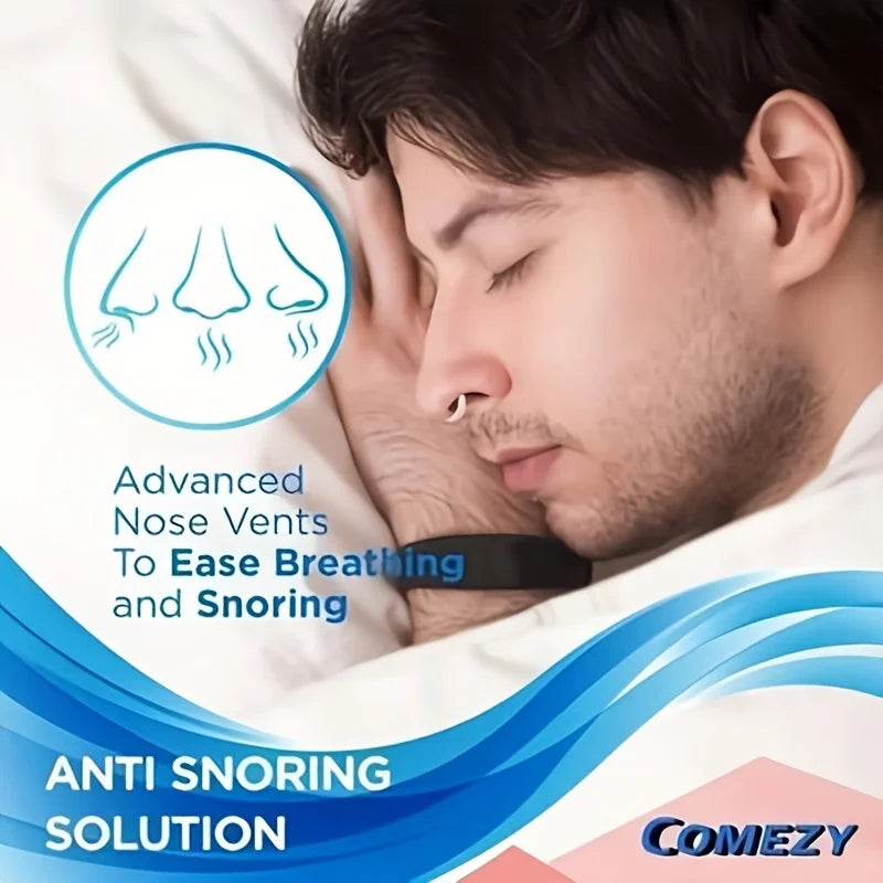 3Pcs Silicone Sleeping Nasal Dilator - Improves Sleep Quality and Anti-snoring, Pure Physical Anti-snoring Solution
