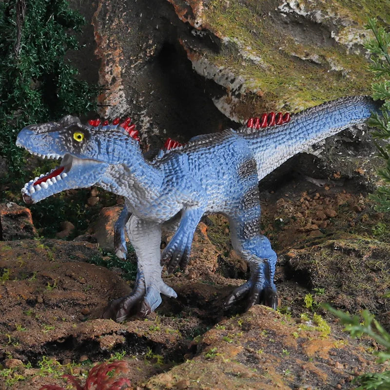 Oenux Jurassic Dinosaur World Eoraptor Dilophosauridae Mosasaurus Velociraptor T-Rex Animasl Model Action Figures Kid Toy Gift