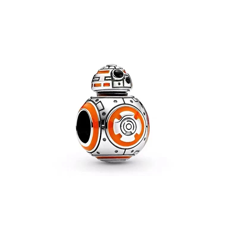 Star Wars Charm Beads Pendant fit Original Snake Silver Bracelet Necklace Beads for Diy Jewelry Women Gift