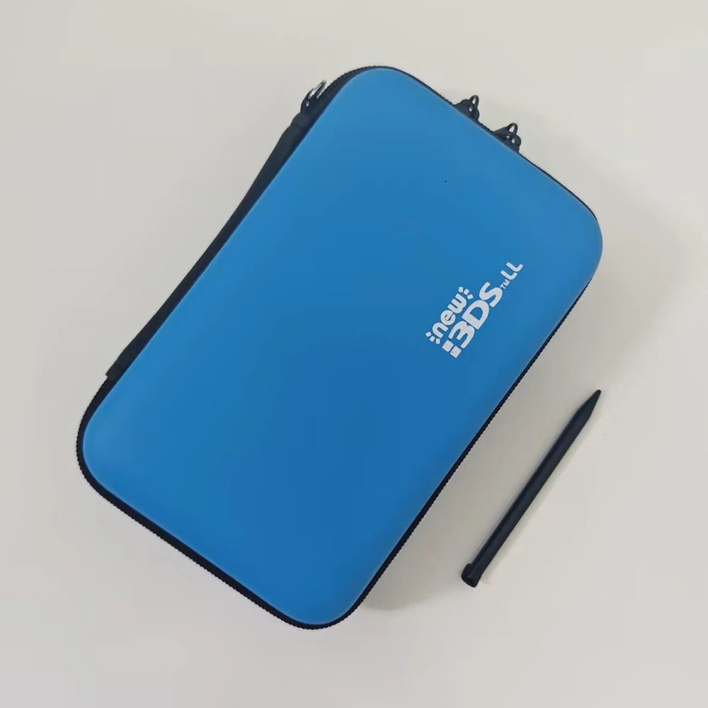 Hard Cover Carrying Storage Bags for New 3DS XL / LL Console Accessories Protective Shell Pouch Portable Zip Cases Box w/ Stylus