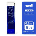 Japan Uni Nano Dia Color 0.5-202NDC Colored Mechanical Pencil Leads Refills 0.5mm Writing Supplies 202NDC