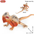 Oenux Simualtion Cute Forest Wild Animals Action Figures Owl Pangolin Manatee Rabbit Model Miniature Cake Toppers Kids Gift Toy