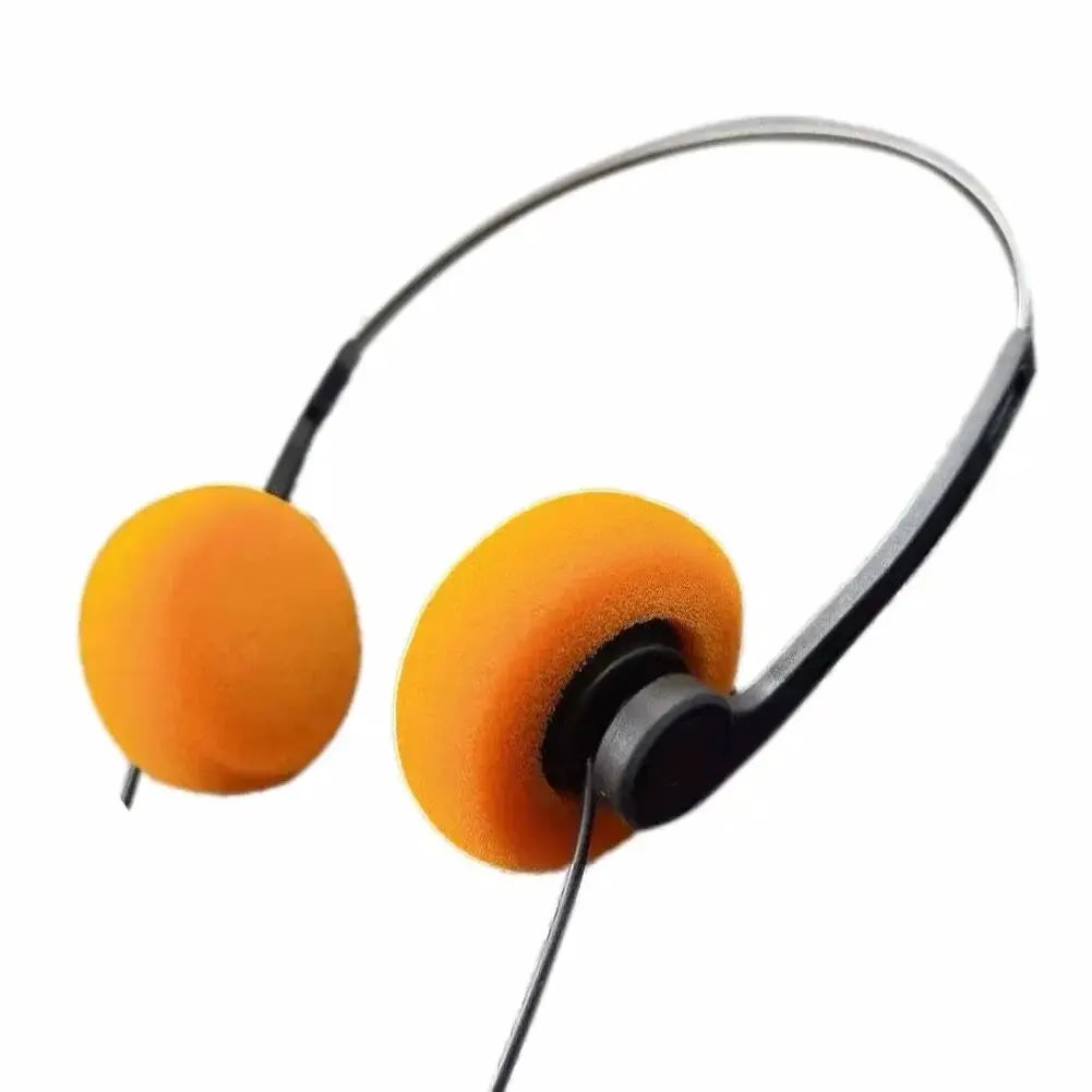 3.5MM Retro Nostalgic Earphones, MP3 Earphones, Personalized Walkman Classic Sports CD Photography Props Wired Headphones