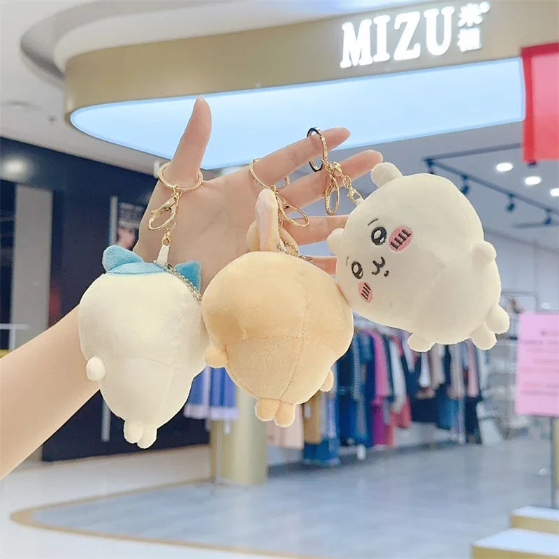 Jhikwas Usaqiji Ikawachi Small Eight Pendant Cartoon Cute Doll Key Chain Backpack Pendant