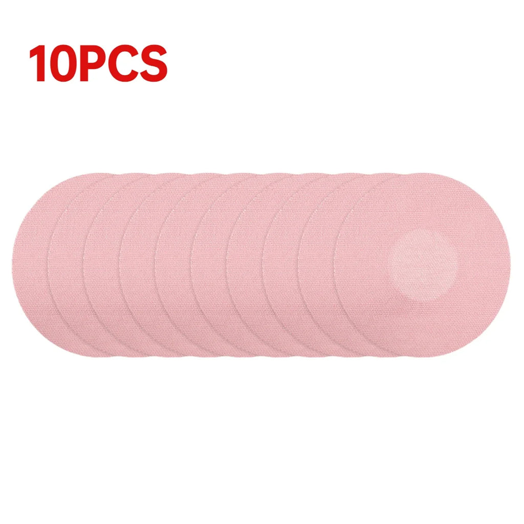 10Pcs Adhesive Sensor Patches Waterproof Freestyle Libre Plasters Skin-Friendly Anti Slip Long Lasting for Outdoor Rock Climbing