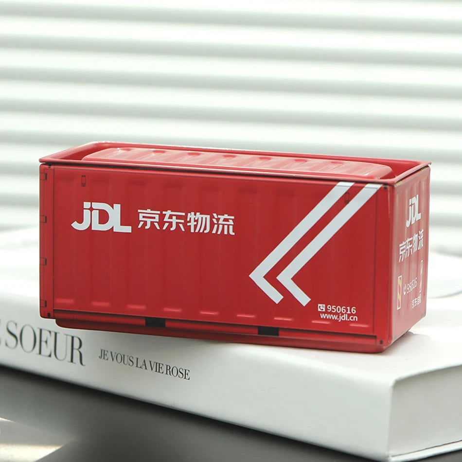 Miniature Storage Display Box Desktop Mini Container Model Mini Iron Storage Box Creative Decoration Collect Small Items Gifts