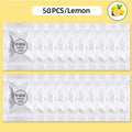 50/40/30/20/10pcs Car Air Freshener Supplement 7 Pcs/Lot Solid Car Perfume Car Air Conditioner Vent Auto Ocean Refill Air Outle