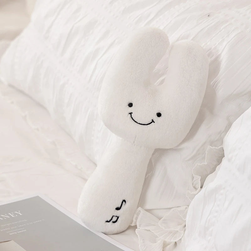 Cute Musical Plush Toy Soft Violin 30cm Guitar Pipa Tuning Fork Note Stuffed Doll Instrument Gift for Kid Music Lover Home Decor