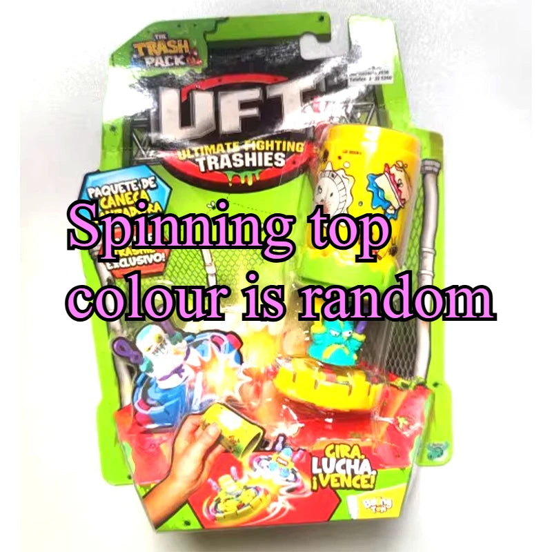 Genuine Capsule Toy Exported European American Grosserys Gangs Rubbish Bug Bin Series Figurines Collectible Box Broken Blind Box