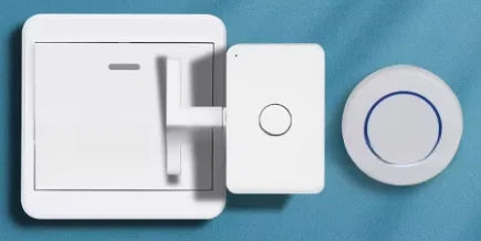 Cordless Remote Control Automatic Button Switch Lazy On Off Pusher for Lights & Electrical Tools, No Installation Needed