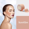 5/2CM X 5M Kinesiology Tape For Face V Line Neck Eyes Lifting Wrinkle Remover Sticker Tape Facial Skin Care Tool Elastic Bandage