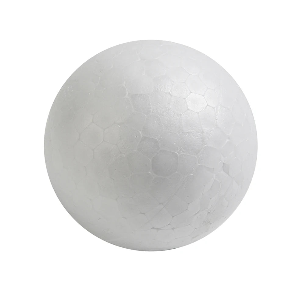 6-12cm Modelling Polystyrene Foam Balls White Craft Balls DIY Hand-painted Gifts Accessory Wedding Celebrations Event Supplies