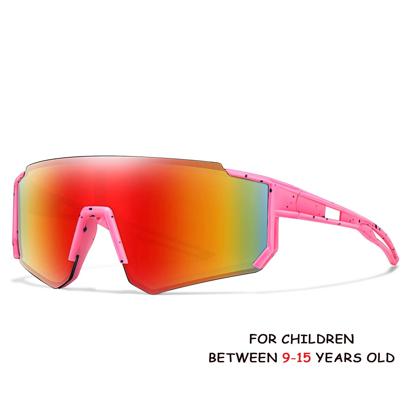 Age 9-15 Youth Cycling Glasses Teenagers Sunglasses Mtb Bike Bicycle Baseball Goggles Children Outdoor Sport Boys Girls UV400