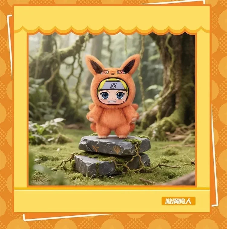 New EAKI Naruto Blind Box Shippuden Party Series Uzumaki Stuffed Shippuden Original Plush Figure Ornament Toy Collection Gift