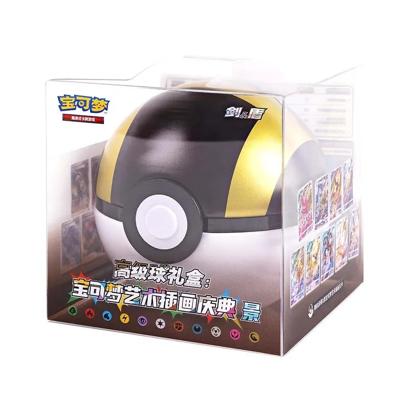 100% Original P0ke Ball Master Balls Premium Ball Gift Box Pokém0n Cards Ptcg Simplified Chinese Original Pack Children Birthday