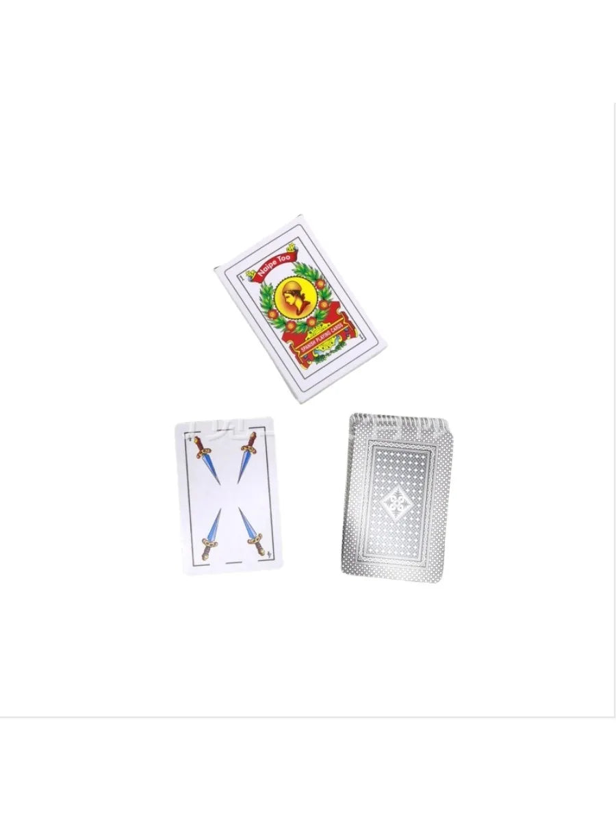 Fun Spanish Poker Game Card Paper Material 50 Cards Spanish Playing Cards Deck Family Party Board Game Magic Card For Party Play