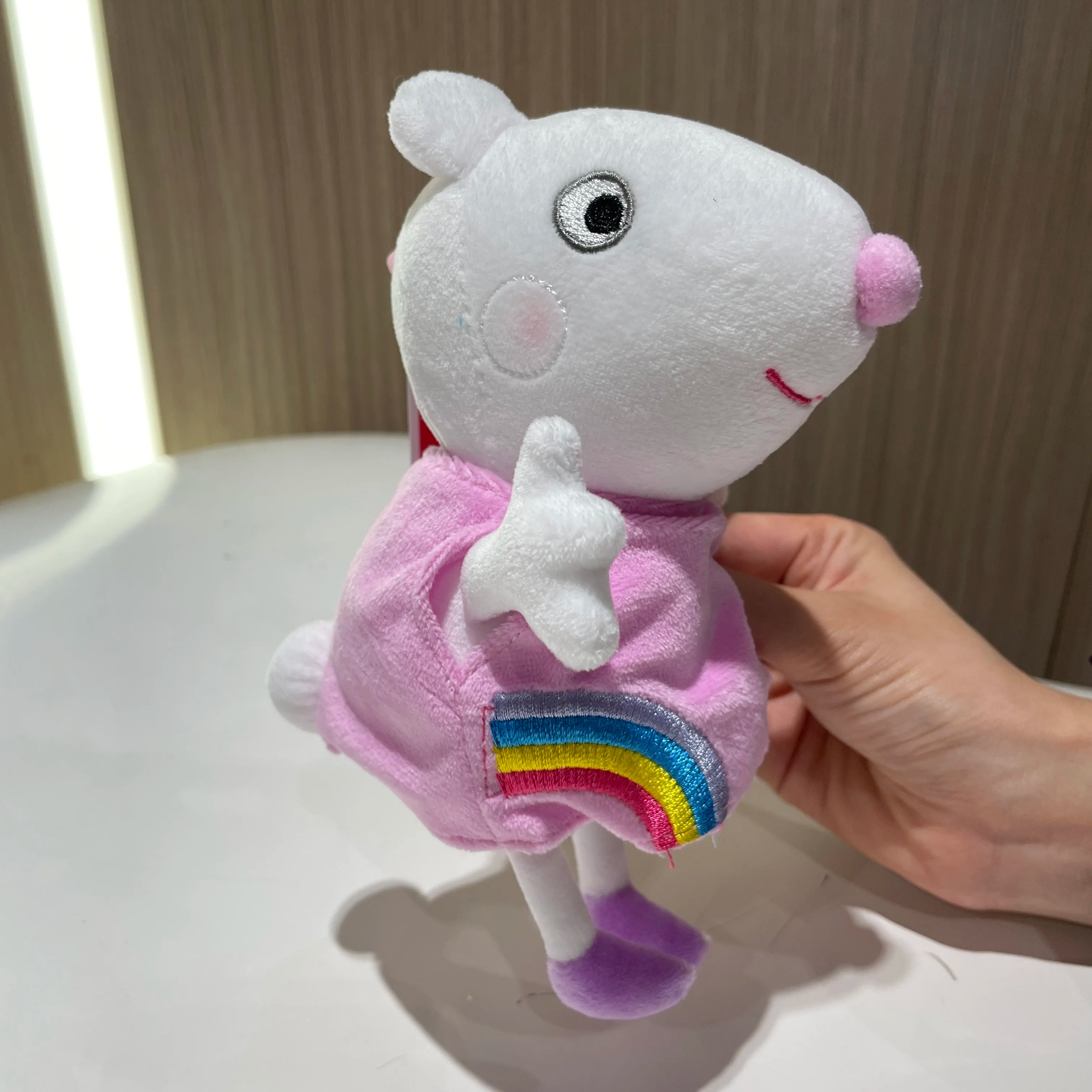 Genuine Peppa Pig Evie 12-19cm Evy Peppa George dinosaur Bear daddy mammy Boys Girls Birthday Gift Toys Christmas Doll Hot sale