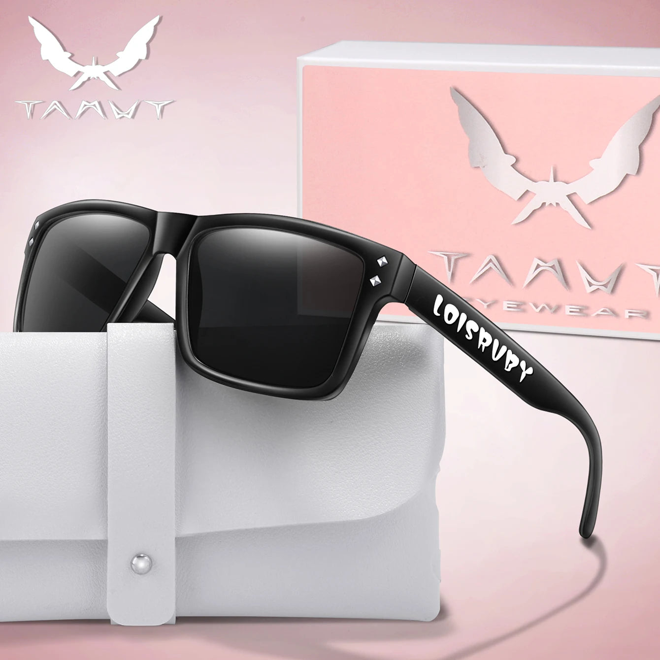 Candy Color Fashion Fishing Sunglasses for Women and Men Casual Square Shades with UV Protection for Outdoor Sports Cycling