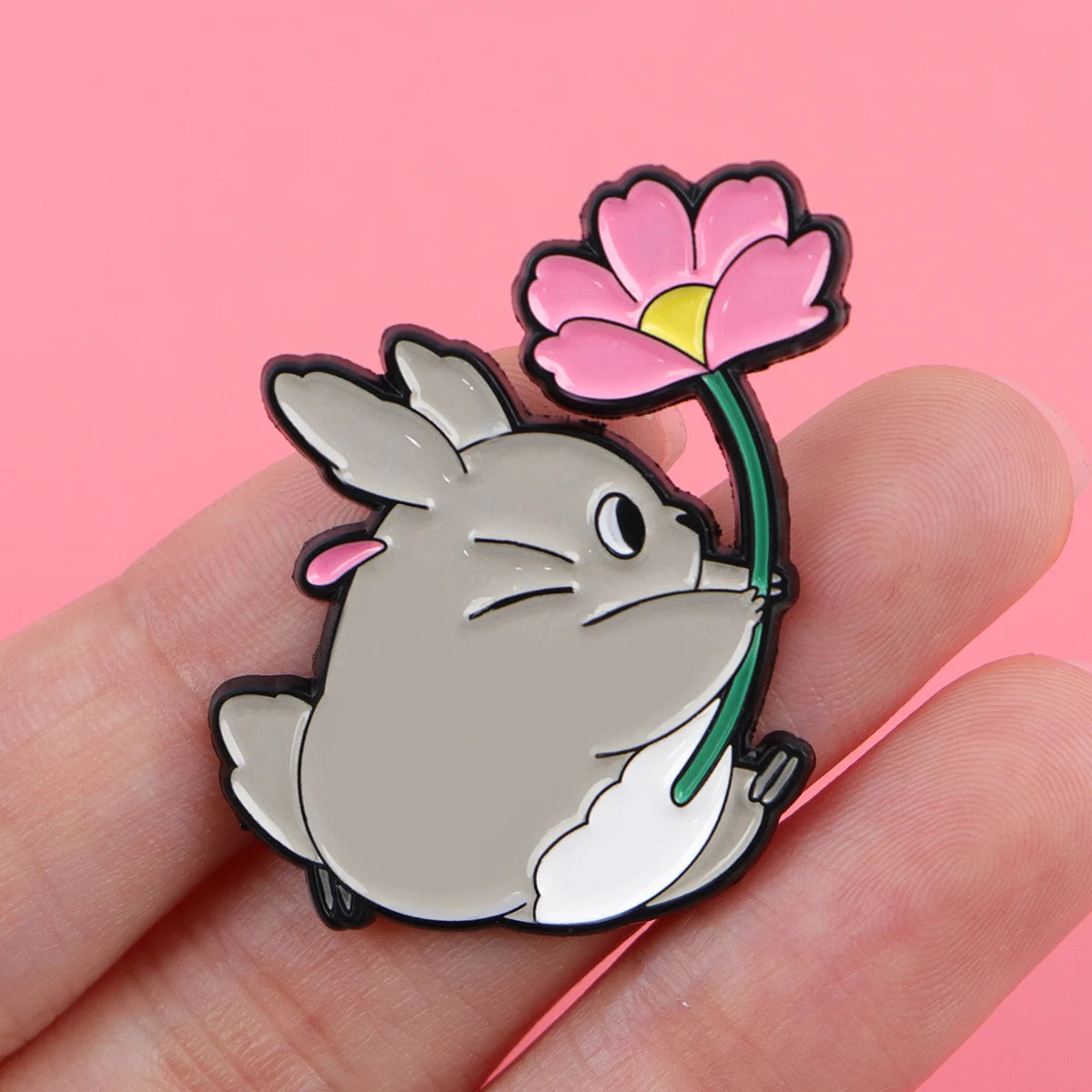 Cute Animal Enamel Pin Anime Movie Badges on Backpack Women's Brooches Hat Lapel Pins Cosplay Accessories Toys Kids Gifts