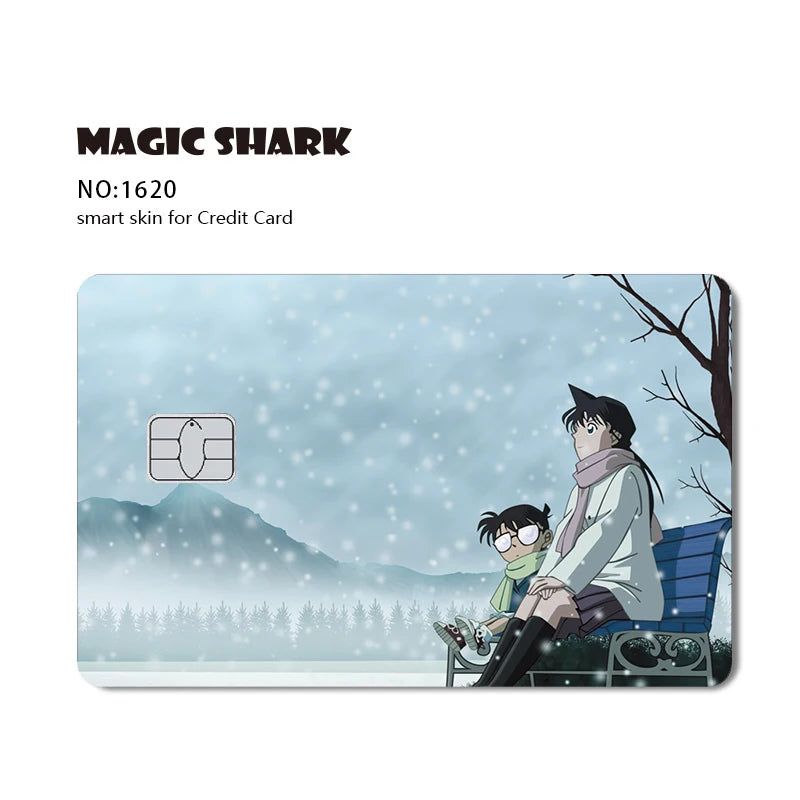 Stylish Phone Evil FBI Tiger Mexico Flag Snowman Movie Monstor Anime Credit Bank Debit Card Sticker Film Skin
