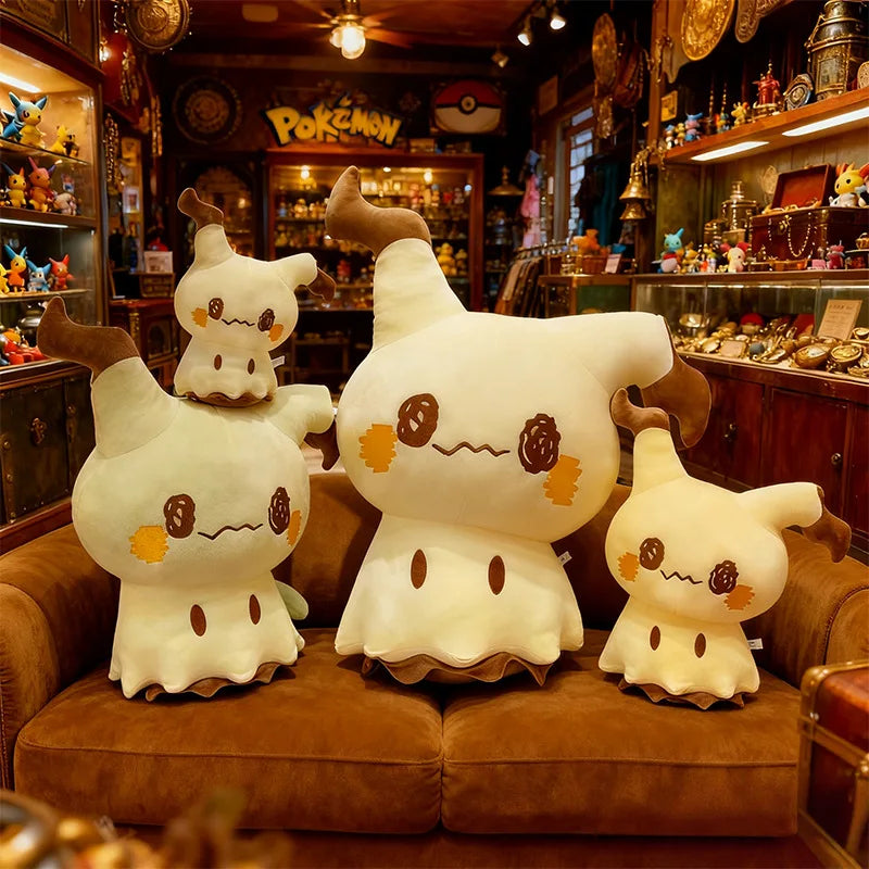 35/55/75cm Pokemon Mimikyu Cute Cartoon Plush Toy Doll Soft Pillow Sofa Cushion Kawaii Room Decor Sleeping Companion Doll Gifts