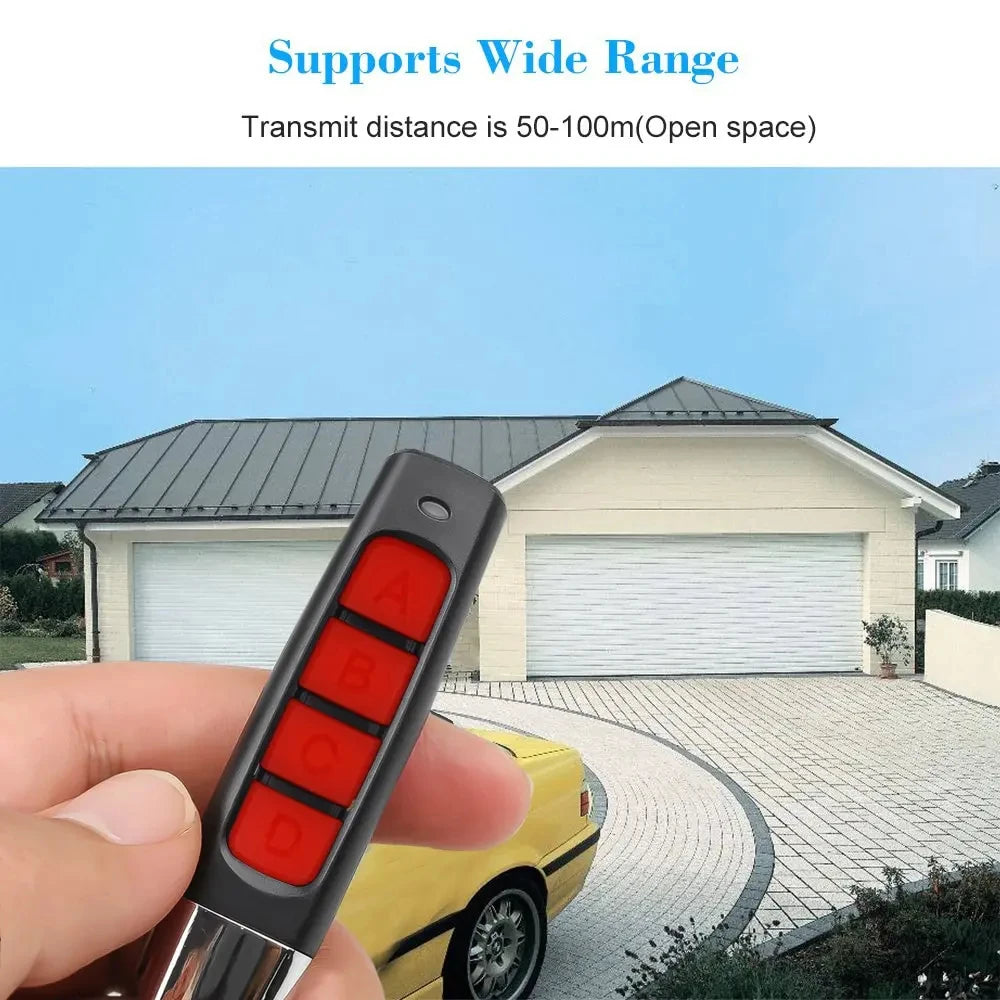 1~10PCS 433MHz Auto Copy Remote Control Electric Garage Door Opener Remote Controller Duplicator Clone Cloning Code Transmitter
