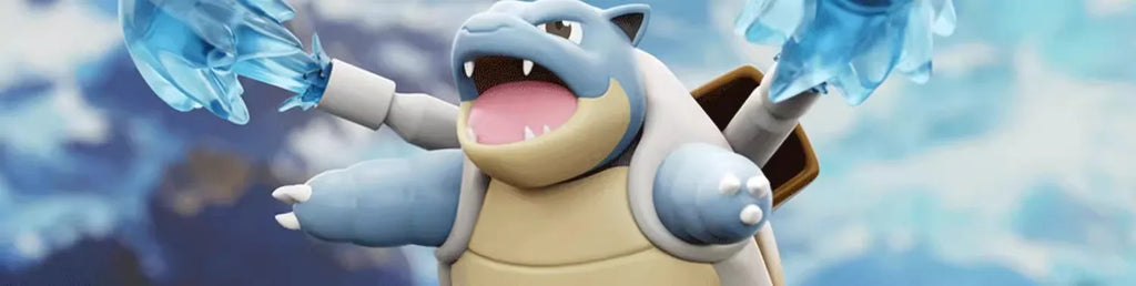 10cm Pokemon Figure Set, Charizard Blastoise Venasaur Arcanine Lapras, PVC Action Model Statue for Collection Display Gift