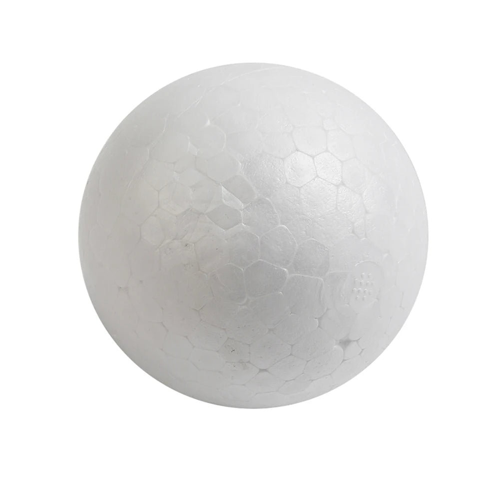 6-12cm Modelling Polystyrene Foam Balls White Craft Balls DIY Hand-painted Gifts Accessory Wedding Celebrations Event Supplies