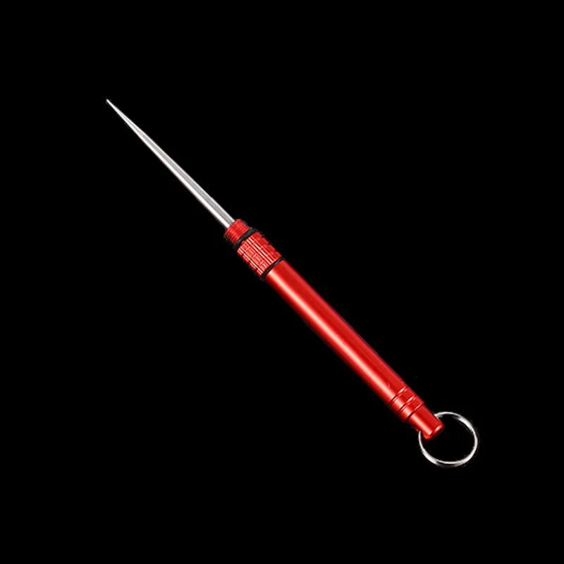 Outdoor Pocket Toothpick Titanium EDC Portable Mini Toothpick Fruit Fork Camping Tool Toothpick Tube Is More Durable Than Floss