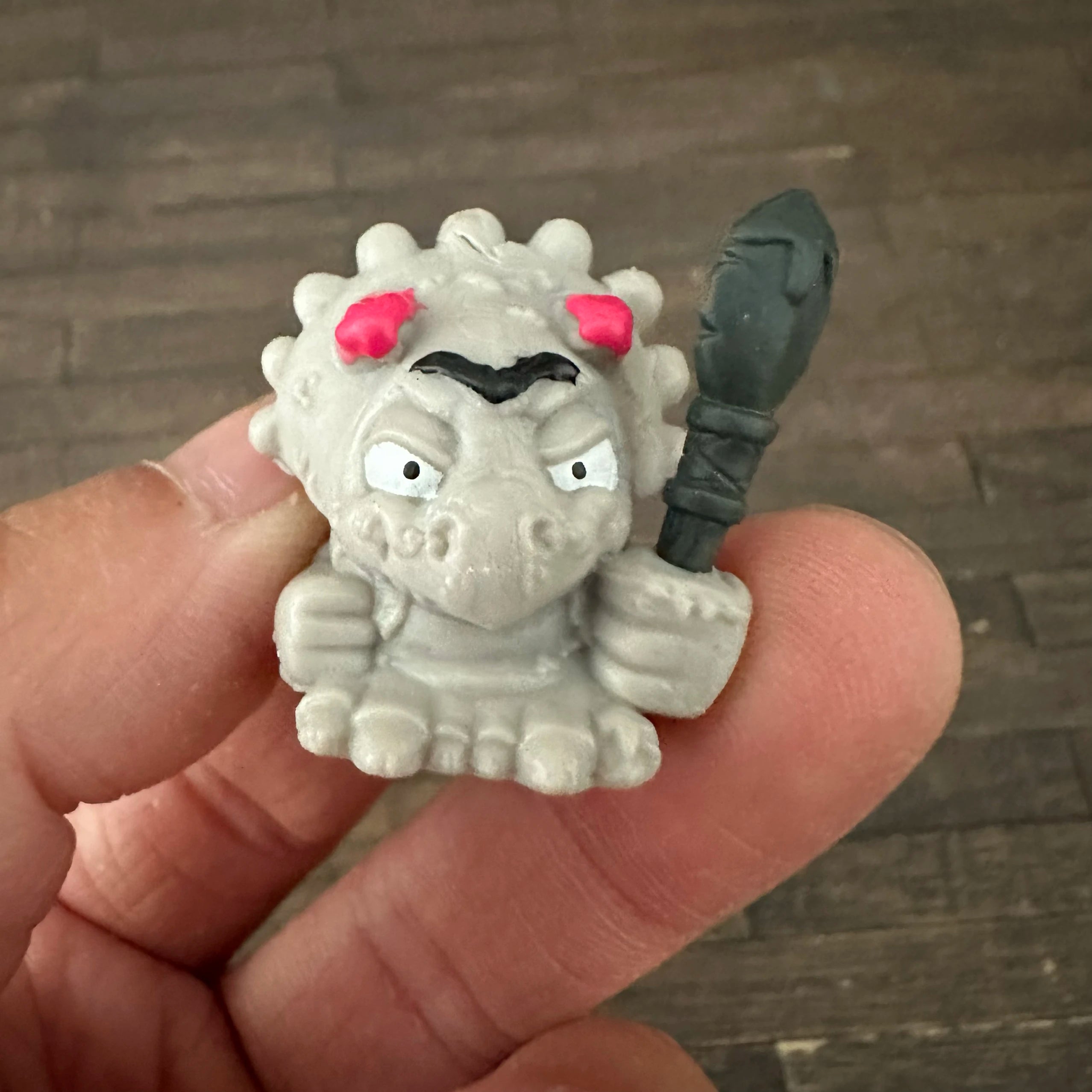 Genuine Capsule Toy Exported European American Grosserys Gangs Rubbish Bug Bin Series Figurines Collectible Box Broken Blind Box