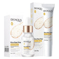 BIOAQUA White Rice Skin Care Sets Moisturizing Face Serum Anti Wrinkle Dark Circles Anti-aging Eye Cream Travel Size Skin Care