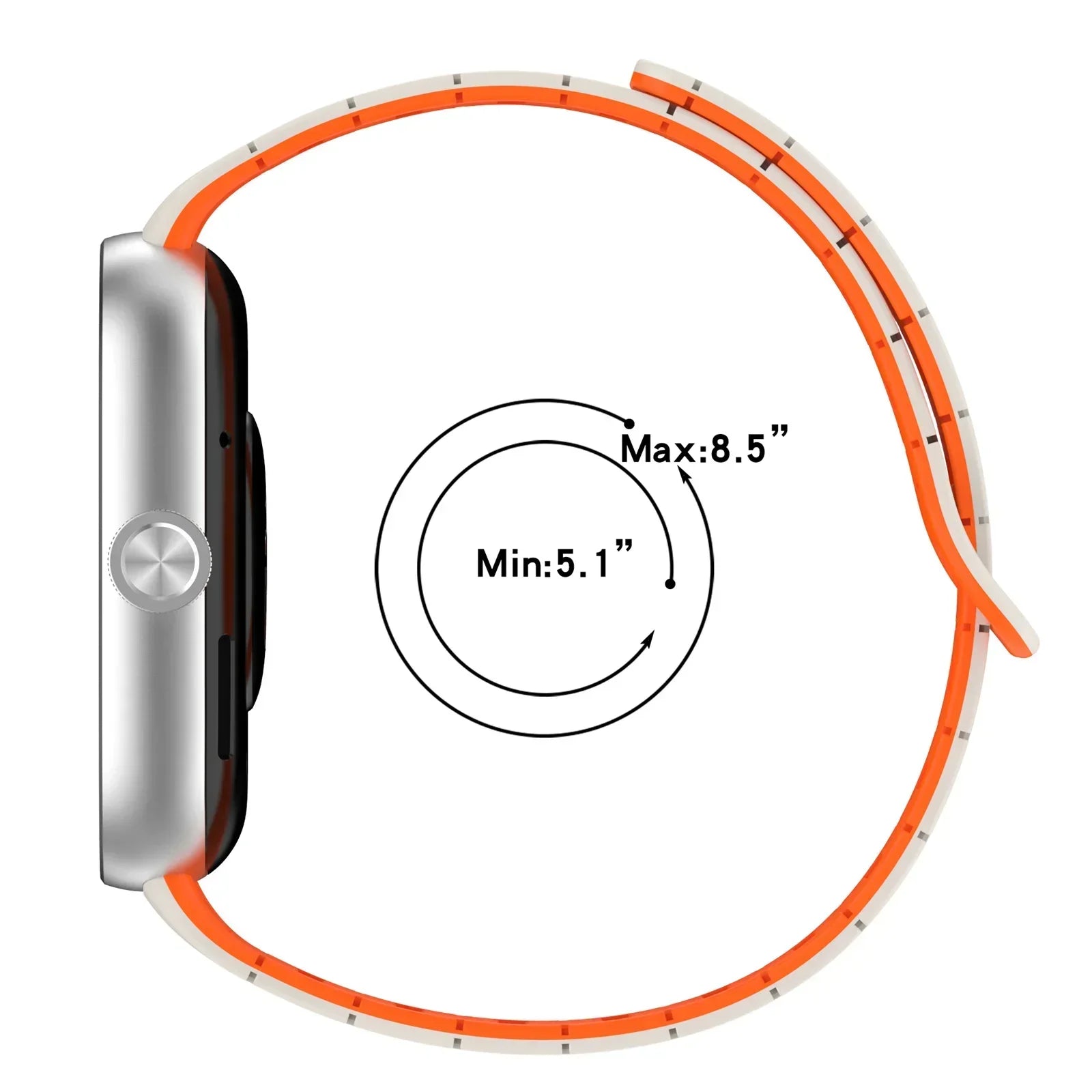Magnetic Loop Strap For Redmi Watch 5 Smart watch wristband breathable bracelet For Redmi Watch 4 Silicone Strap Accessories