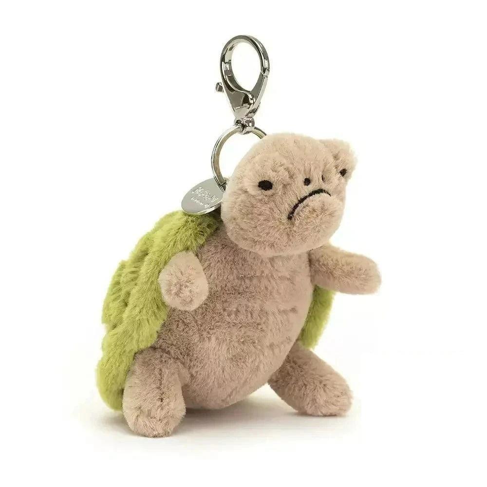 Hot tea bag Jc Cute Plush Toy label cute girl bag charm plush toy keychain Kawaii plush toy Limited New Gift bag