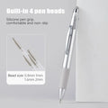 6 in 1 Nail Art Dotting Tools Disc Nail Drill Point Nail Tools Dot Painting Tool Nail Point Drill Pen for Dot Drawing Home Salon
