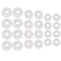12 Pairs(S/M/L) Soft Clear Silicone Replacement Eartips Earbuds Cushions Ear pads Covers For Earphone Headphone