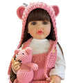 Lifelike Reborn Dolls Realistic Full Silicone Baby Bebe Vinyl 50CM Newborn Girl Doll Princess Toddler Toy Gift