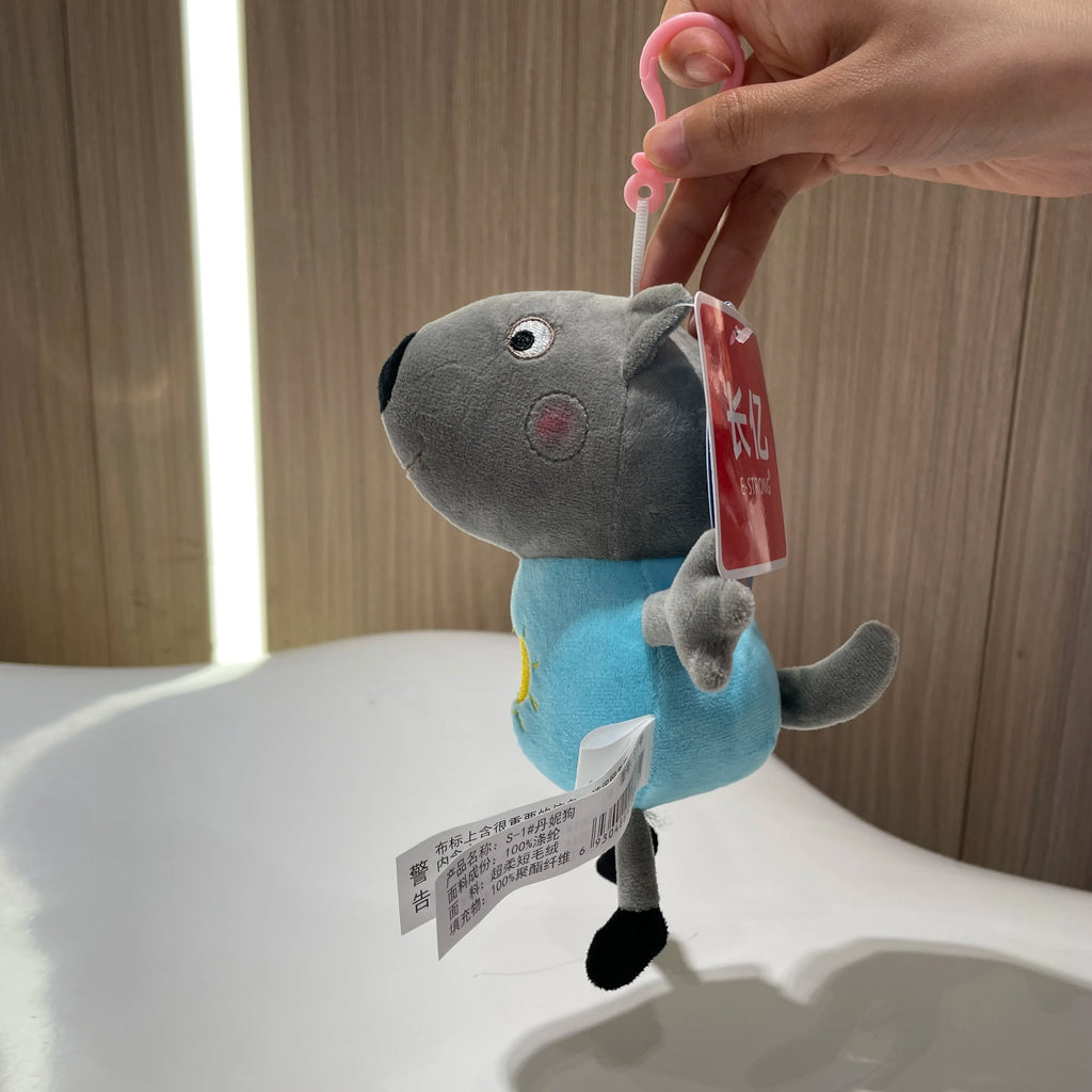 Genuine Peppa Pig Evie 12-19cm Evy Peppa George dinosaur Bear daddy mammy Boys Girls Birthday Gift Toys Christmas Doll Hot sale