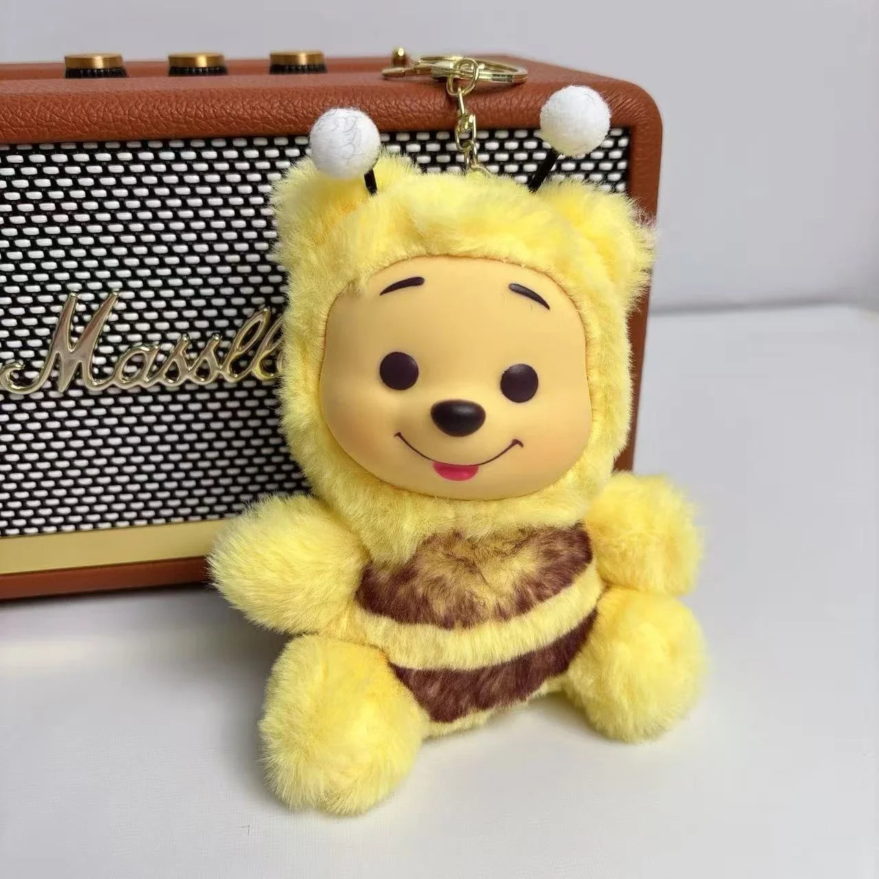 Disney Winnie the Pooh Bear Tiger Pig  Happy Times Series Blind Box Toy Vinyl plush toys Decor Doll Kid Birthday Xmas Gift