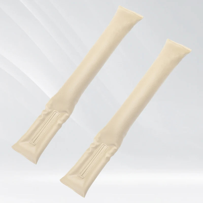 2Pcs Car Seat Gap Filler Side Seam Plug Strip Leak-proof Filling Strip Car Styling Padding Leather Leak Pads Plug Accessories