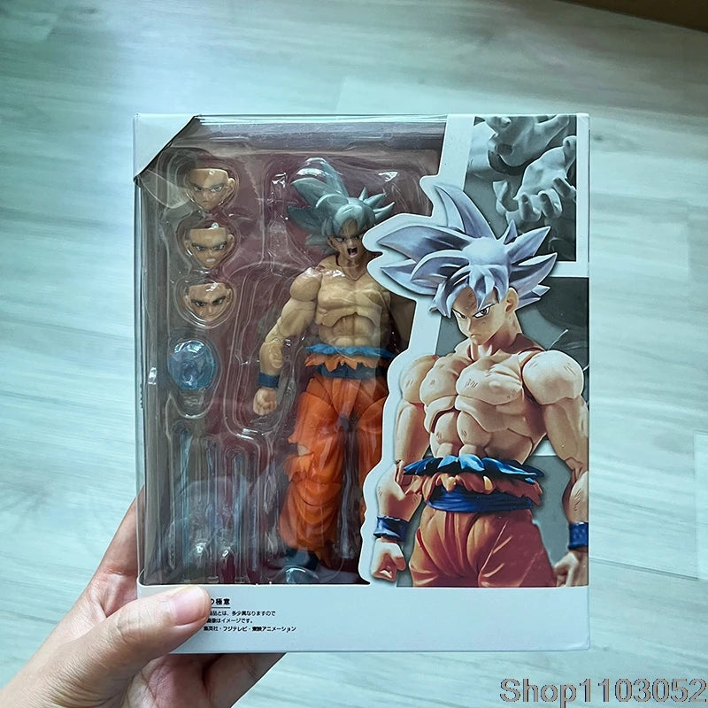 Dragon Ball Z Son Gokul Action Figure SHFiguarts Anime War Damage Super Saiyan Collection Model Birthday Gifts