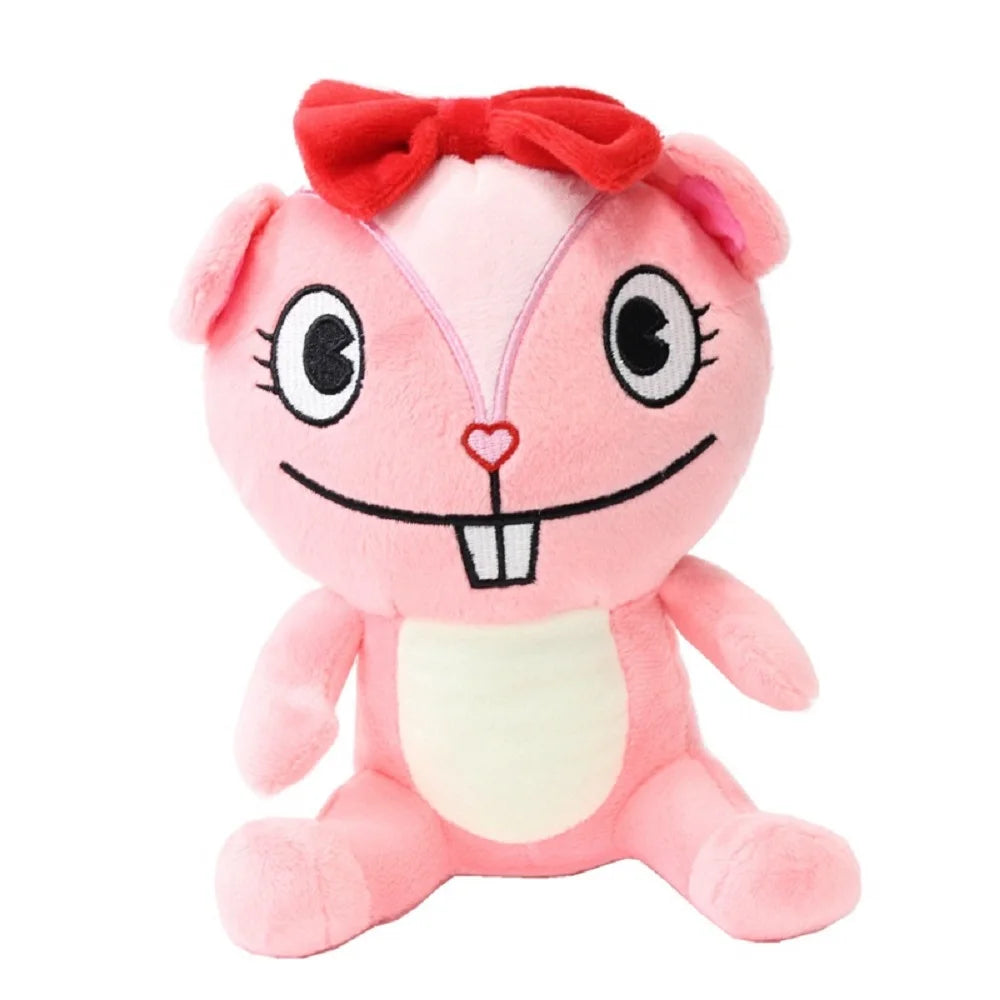 25CM HTF Happy Tree Friends Anime Happy Tree Friends Soldier Fliqpy Plush Toys Dolls Military Flipy Doll Plush Toy for Kids Gift