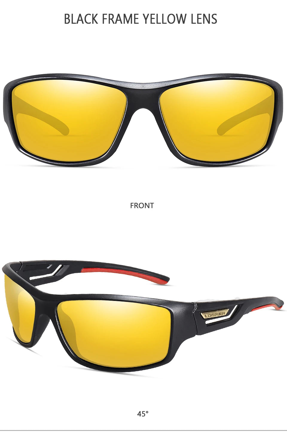 LOISRUBY Polarized Cycling Sunglasses Camouflage Driving Outdoor Sports Fishing Running Goggles UV400 Tacakle Eyewear