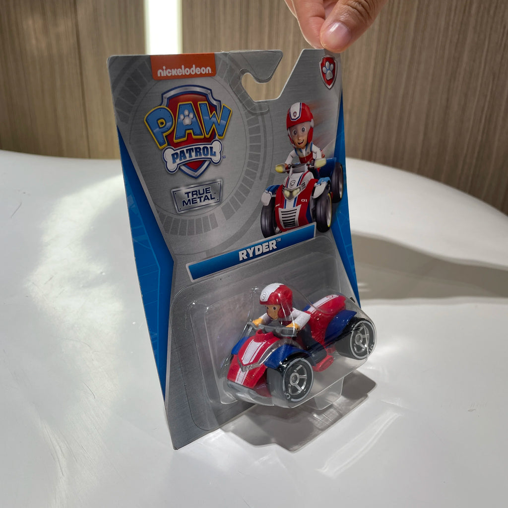 Original Box PAW Patrol Ryder True Metal Rescue Collectible Diecast Figure 1:55 Scale Birthday Christmas Gift Action Figure Toy