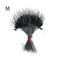 300Pcs Professional Fishing Float Stopper Silicone Space Bean Oval Bobber Anti-Strand Resistance for Fish Line Gear