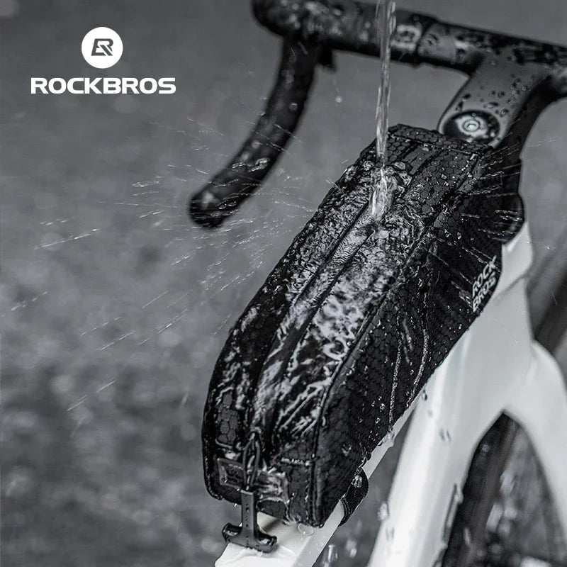 ROCKBROS Bicycle Bag Top Tube Bag / Bottom Tube Bag Large Capacity Waterproof MTB Road Bike Triangle Pannier Front Cycling Bags