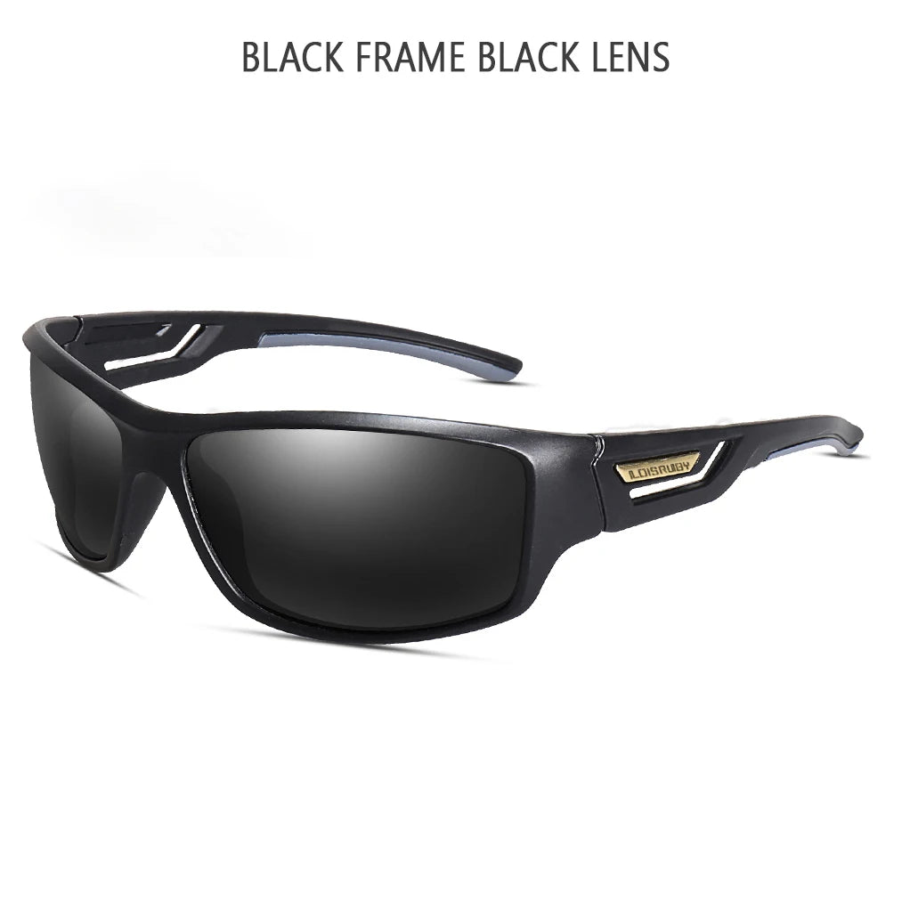 LOISRUBY Polarized Cycling Sunglasses Camouflage Driving Outdoor Sports Fishing Running Goggles UV400 Tacakle Eyewear